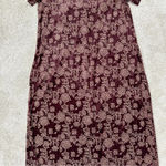 No Boundaries  Vtg Y2K Crushed Velvet Maxi Dress Red Whimsy Goth Fairy Juniors 15 Photo 10