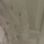 For Cynthia BEACHWEAR Linen Novelty sailboat anchor Print Coverup Tunic size S Photo 5