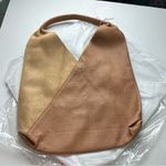 Shiraleah Faux Suede Arden Tote Neutral Minimalist Old Money Classic NWT Photo 6