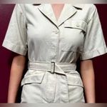 Alex Marie Cream Tailored Blazer with Belt Photo 2