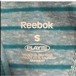 Reebok 🆕  high low striped scoop neck tank … Photo 3