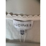 Lucy Paris  Loray Embroidered Shirt white sz XS NWT $88 Photo 7