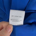 Joie  100% Silk Blazer Size Medium Blue Jacket Cropped Lightweight Luxury Office Photo 5