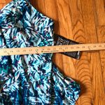 Avenue  NWT Women's Blue Multi Swimsuit Tankini Top Size  28 Photo 9