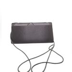 Jacqueline Ferrar Gray Satin handbag. Photo 1