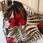 RJC sz M Womens Puanani Floral Watercolor Hawaiian Dress Tropical Vacation Beach White Size M Photo 4