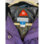 Columbia Women's Purple Omni-Heat Ski & Snow Jacket M with Faux Fur Hood Photo 1