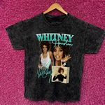 Whitney Houston Collage black tee size large Photo 0