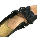 Cole Haan  Women's Black Leather Sandals Photo 3