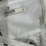 House Of CB  FEDERICA Ruffle Embroidered 
square-neck cotton-blend crop top L + Photo 3