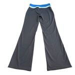 Victoria's Secret Victoria’s Secret Size M Flare Leggings Gray Blue Athletic Pants Y2K Sporty Photo 4