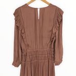 Current Air Pleated Ruffle Trim Midi Dress size Small NWT Photo 7