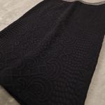 Moulinette Soeurs Anthropologie Black Brocade Pencil Skirt size Medium NWT Photo 2