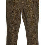 Current/Elliott Current Elliott High Waist Stiletto Jeans Women's Size 26 Leopard Cheetah Ankle Photo 0