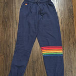 Aviator Nation  Sweatpants Blue Photo 0