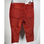 Judy Blue NWT Womens High Waist Ankle Straight Corduroy Jeans Rust Size 16W Photo 12
