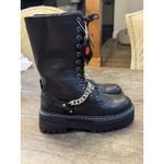 Dockers NEW by Gerli Women's 45vl212 Mid Calf Boot Size 39 Moto Goth Grunge Photo 5