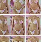 Heart of Sun  Bikini Top Tie-Dye Photo 1