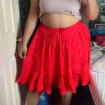 Old Navy red  skirt Photo 4