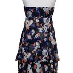 The Limited  Womens 8 Strapless Floral Print Mini Dress Photo 1