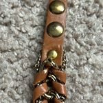 Geneva Platinum women’s vintage gold/tan double‎ wrap leather chain rope watch Tan Photo 5