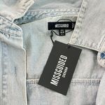Missguided Oversized Denim Shirt Photo 2