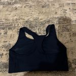 Nike Navy Blue Medium Support Non Padded Swoosh 2.0 Sports Bra Size Large Photo 3