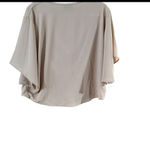 VICI Women's  Beige Cowl Neck Blouse M Photo 8