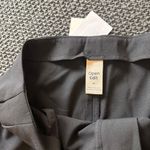 Open Edit NWT  High Rise Straight Leg Pleated Black Dress Pants Size Medium Photo 6