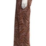 Carolina Herrera CH  Wide Leg Printed Cropped Pants Size 4‎ Photo 1