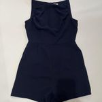 Reiss Sz 4 Navy Jumpsuit Romper With Pockets Photo 2