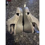 Dansko  Vanda 1701797200 Grey Leather Buckle Wedge Heels Shoes Size 38 US 7.5-8 Photo 4