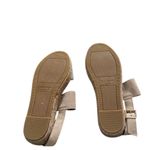 ALOHAS Women's Double Strap Leather Espadrilles beige 41 NWOT Photo 5