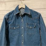 Wilfred Free  Button Long Sleeve Denim Shirt Photo 6