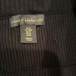 House of Harlow 1960 Black Ribbed Pencil Maxi Skirt Size M Photo 1