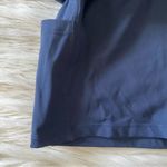 Halara Navy Blue High Waisted Ruched Slim Bodycon Side Pocket Mini Skirt Sz XS Photo 13