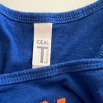 Dodgy Mountain Men Band Women's Blue Graphic Tank Top Size M Photo 1