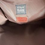 wilson's leather  Pelle Studio Tote Purse Brown Leather Shoulder Snap Vintage Med Photo 5