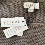 NWT Velvet by Graham and Spencer Mocha Fringe Long Cardigan M Brown Size M Photo 6