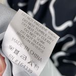 RUNAWAY THE LABEL Maxi Dress Size Large US 8 Black White Floral Key Hole Cutout Photo 6