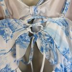 Hurley Cutout One Piece Swimsuit with Watercolor Print Size Large Photo 7