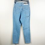 The Ragged Priest NEW Butt Cut Jeans in Light Blue Denim Womens 26 Straight Leg Photo 6