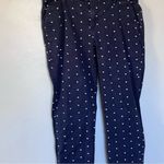 Tommy Hilfiger Pants Hampton Navy Blue Stars Print Stretch Slim Chino Medium 8 Photo 10