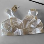 NWT Amoena 2115 Ava Wire Free Mastectomy Bra sz 38C White Photo 3