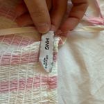 Mango  Striped Balloon Dress Photo 2