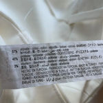 ZARA  High Rise shorts Cream Gold Buttons Front Seam Pleated Size S Photo 8