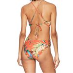 Lucky Brand Orange Tropical Paradise One Piece Swimsuit Size M Photo 1