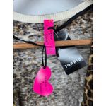 Torrid  Betsey Johnson Leopard Print Shrug Cardigan Cropped Sleeve Women M/L Photo 3