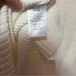 Talbots  nwt cream size large cow neck sweater Photo 3