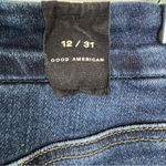 Good American Good Classic Slim Bootcut High Rise Jeans in Indigo 572 Size 31 Photo 7